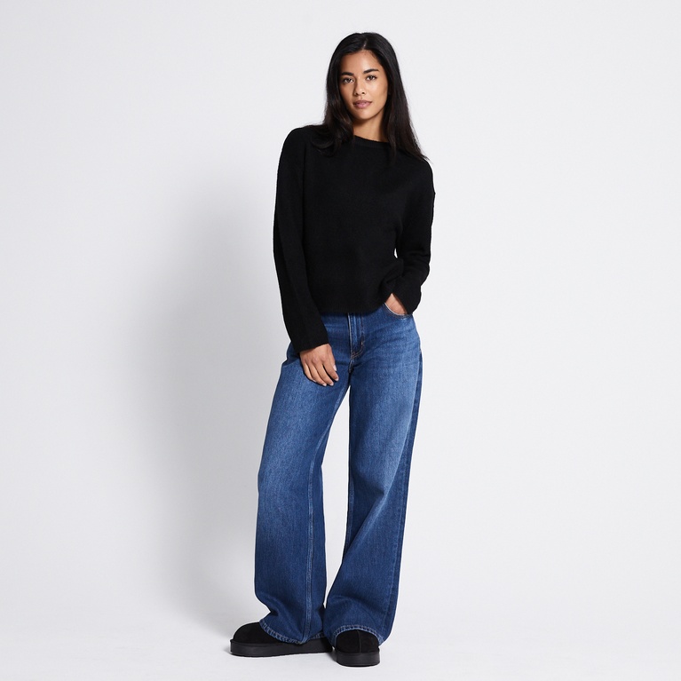 Basic knit sweater "Sadie" Black